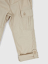 GAP Baby plátené cargo nohavice GAP