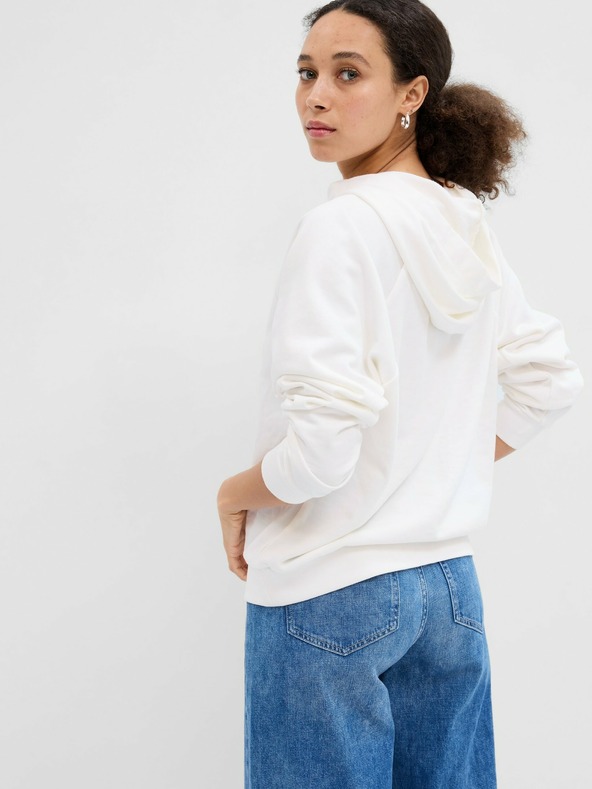 GAP Mikina logo GAP fleece