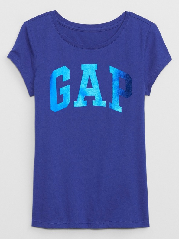 GAP Detské tričko s metalickým logom GAP