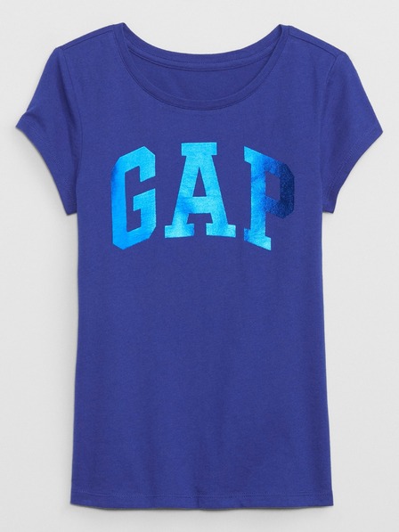 GAP Detské tričko s metalickým logom GAP