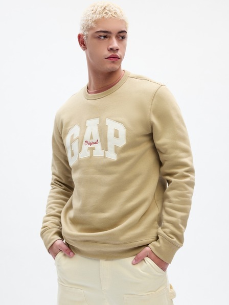 GAP Mikina logo GAP fleece