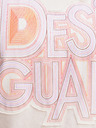 Desigual Krémové dámske tričko Desigual Berlin