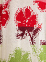 Desigual Červeno-krémový dámsky kvetinový sveter Desigual Join