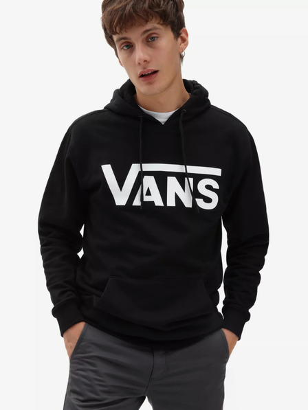 Vans Čierna pánska mikina s potlačou VANS