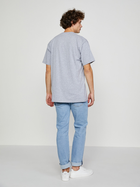 Vans Pánske tričko VANS Classic Athletic Heathe Grey