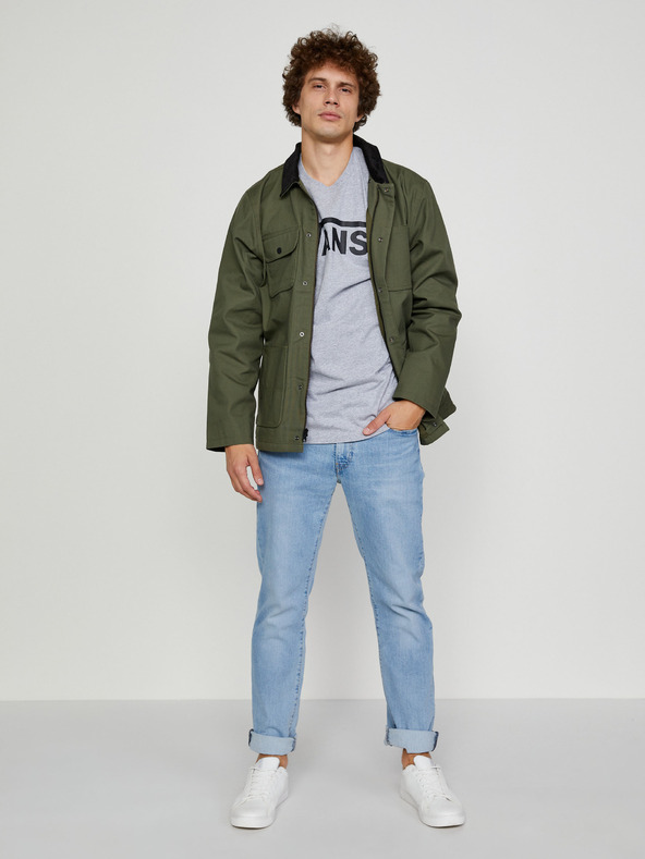 Vans Pánske tričko VANS Classic Athletic Heathe Grey