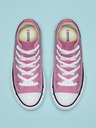 Converse Ružové dievčenské členkové tenisky Converse Chuck Taylor All Star