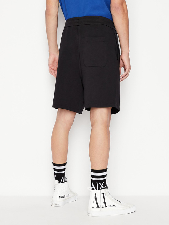 Armani Exchange Armani Exchange Pánske čierne tepláky