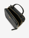 Michael Kors Čierna kožená crossbody kabelka Michael Kors Jet Set Charm