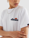 Ellesse Ellesse Kittin biele dámske tričko nadmernej veľkosti