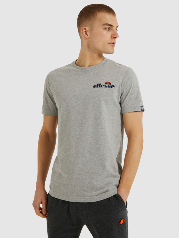 Ellesse Ellesse Voodoo Šedé pánske pruhované tričko