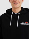 Ellesse Čierna pánska mikina Ellesse Primero