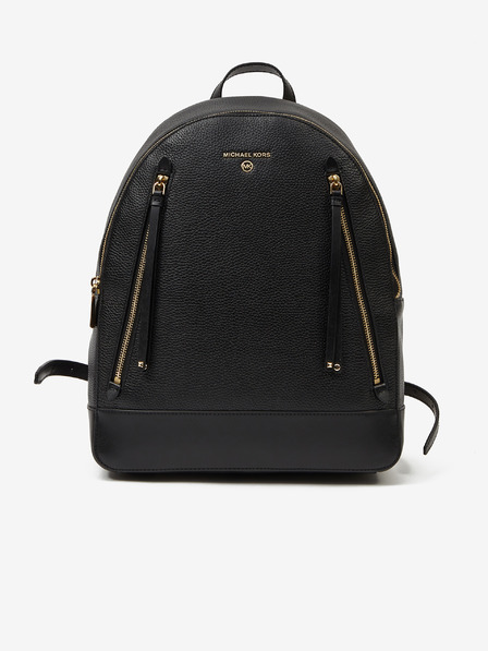 Michael Kors Čierny dámsky kožený ruksak Michael Kors
