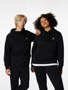 Converse Čierna unisex mikina s kapucňou Converse