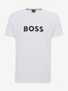 BOSS Biele pánske tričko Hugo Boss