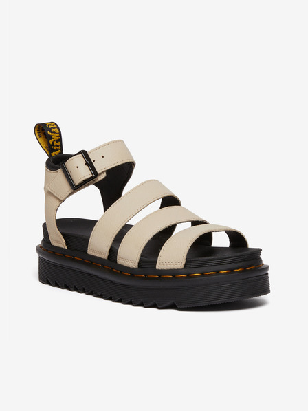 Dr. Martens Béžové dámske sandále na platforme Dr. Martens Blaire
