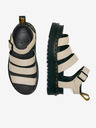 Dr. Martens Béžové dámske sandále na platforme Dr. Martens Blaire