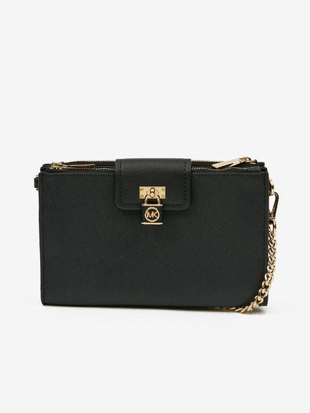 Michael Kors Čierna dámska kabelka Michael Kors Ruby Leather Crossbody