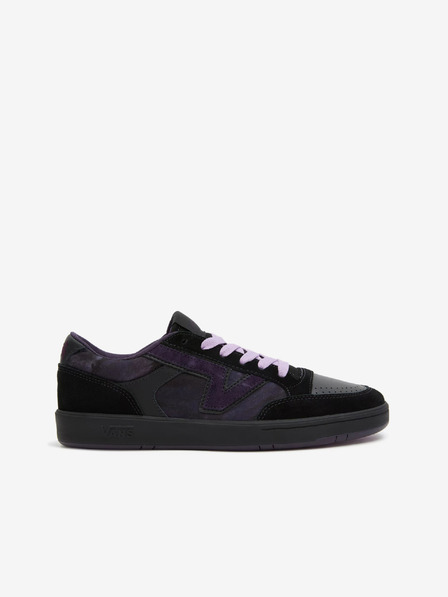 Vans Fialovo-čierne pánske tenisky so semišovými detailmi VANS Lowland CC