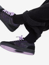 Vans Fialovo-čierne pánske tenisky so semišovými detailmi VANS Lowland CC