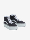 Vans Tmavosivé dámske členkové semišové tenisky VANS UA SK8-Hi Tapered Stackform