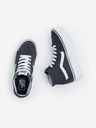 Vans Tmavosivé dámske členkové semišové tenisky VANS UA SK8-Hi Tapered Stackform