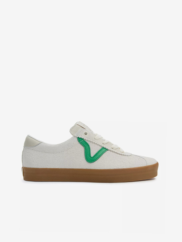 Vans Biele dámske semišové tenisky VANS Sport Low