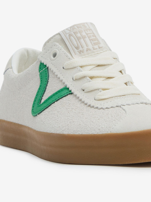 Vans Biele dámske semišové tenisky VANS Sport Low