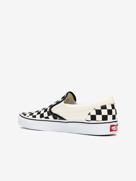 Vans Čierno-krémové vzorované slip on tenisky Vans Classic Slip On