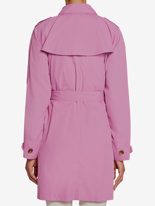 Geox Svetlofialový dámsky trenčkot Geox