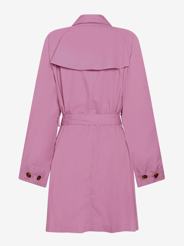 Geox Svetlofialový dámsky trenčkot Geox