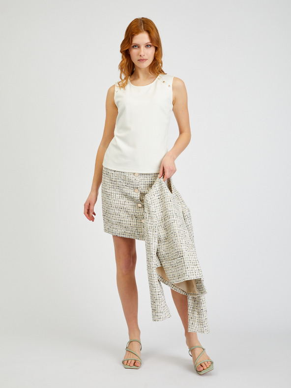 Orsay Biele dámske tričko ORSAY