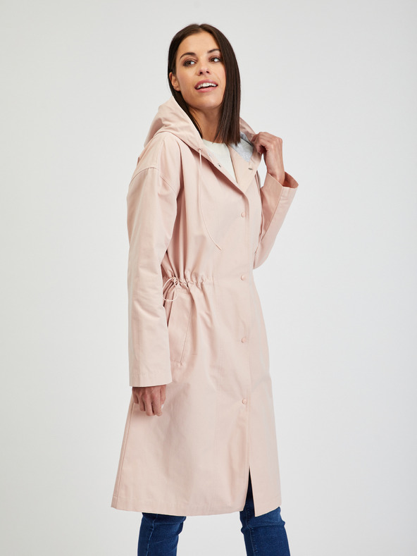 Orsay Svetlo růžová dámska parka ORSAY