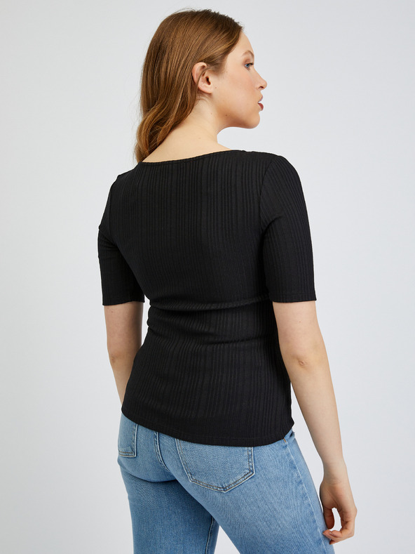 Orsay Čierne dámske tričko ORSAY
