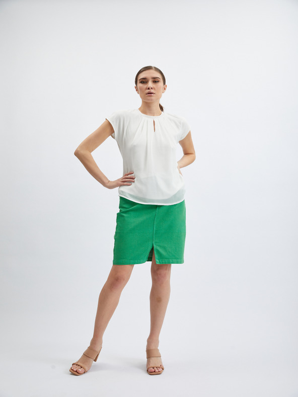 Orsay Biela dámska blúzka ORSAY