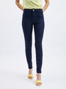 Orsay Tmavomodré dámske skinny fit džínsy ORSAY