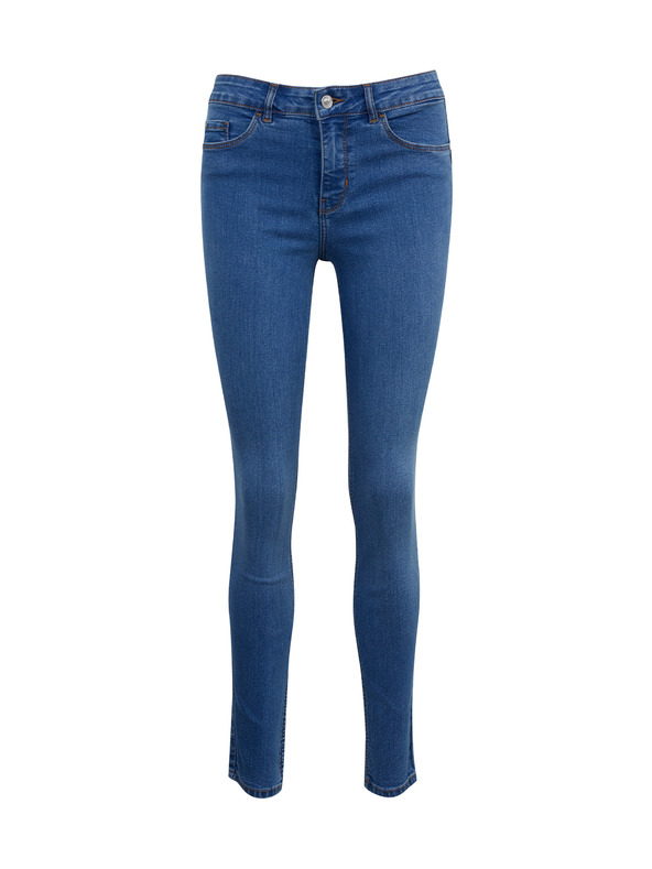 Orsay Modré dámske džínsy úzkeho strihu ORSAY