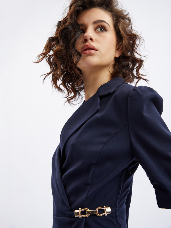 Orsay Tmavomodré dámske šaty ORSAY