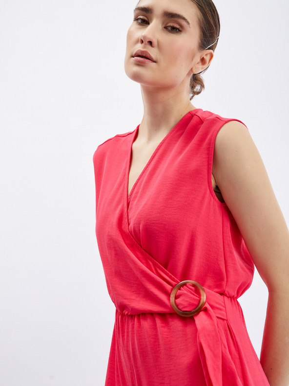 Orsay Tmavoružový dámsky overal ORSAY