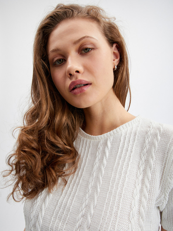 Orsay Biela dámska blúzka ORSAY