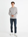 Celio Tmavomodré pánske slim fit džínsy Celio Foslim