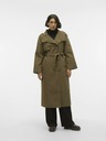 Vero Moda Khaki dámsky kabát Vero Moda Taylor