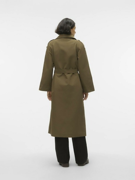Vero Moda Khaki dámsky kabát Vero Moda Taylor