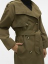 Vero Moda Khaki dámsky kabát Vero Moda Taylor
