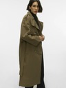 Vero Moda Khaki dámsky kabát Vero Moda Taylor
