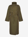 Vero Moda Khaki dámsky kabát Vero Moda Taylor