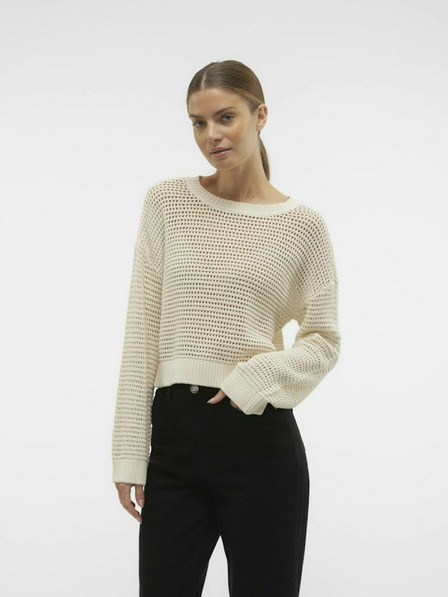 Vero Moda Vero Moda Madera Béžový dámsky sveter