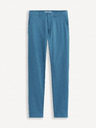 Celio Modré pánske chino nohavice Celio Tocharles