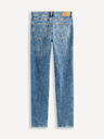 Celio Modré pánske slim fit džínsy Celio Gostroy