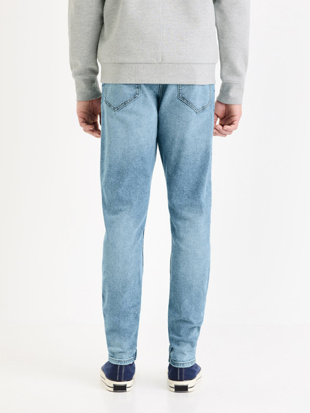 Celio Svetlomodré skinny fit džínsy Celio Foskinny